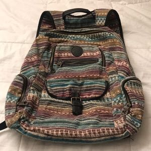 Roxy tribal print backpack